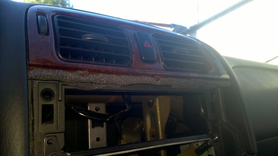 Устранение скрипов в салоне Этап 1 . — Mazda 626 V (GF), 1,8 л, 1999 ...