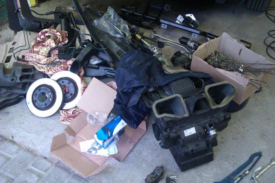 Перекидываем руль справа на лево — Saab 9-3 (1G), 2 л, 1999 года ...