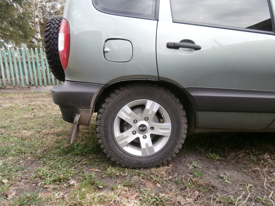 Chevrolet Niva занижение