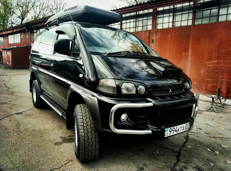 Поездка на "фазенду" - Mitsubishi Delica (L400), 4,3 л, 1997 года путешествие DR