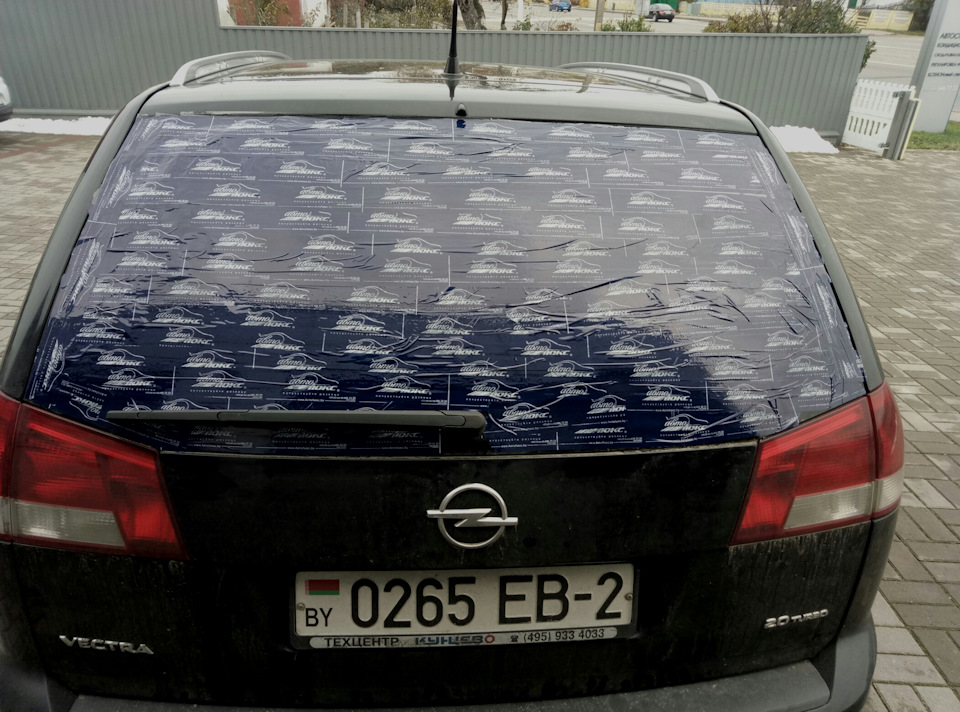 Лопнуло стекло крышки багажника — DRIVE2