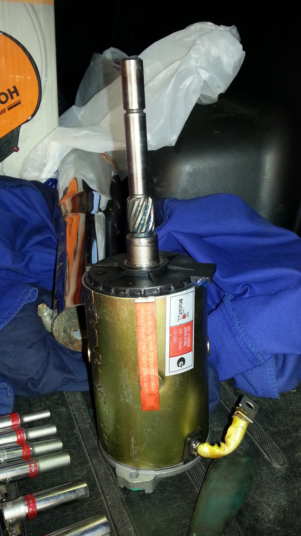 Замена бендикса на стартере стартвольт — УАЗ 3962, 2,4 л, 1994 года ...