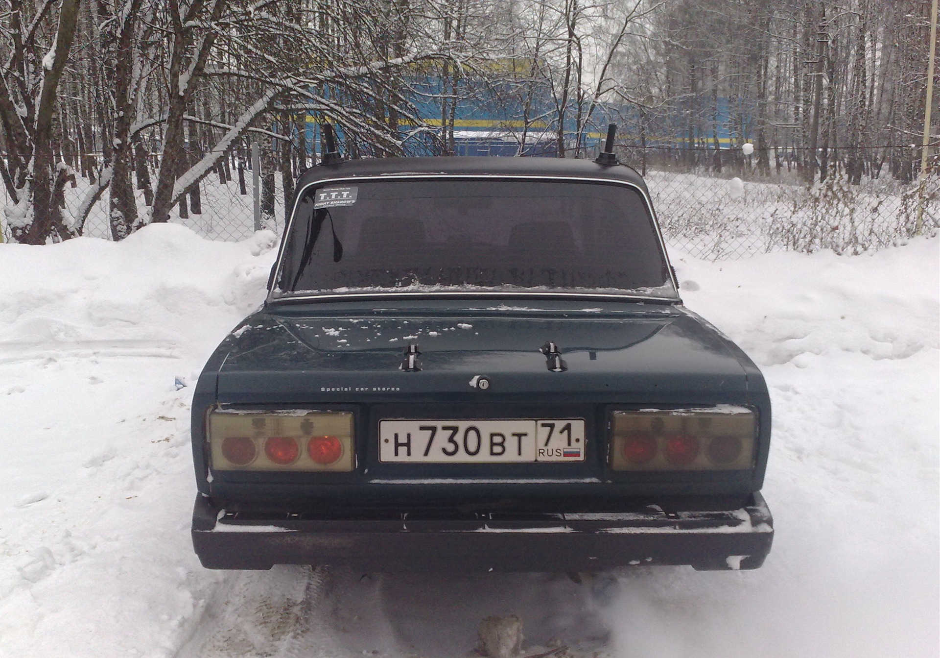 Рога…спец связь =) — Lada 2107, 1,5 л, 2002 года | тюнинг | DRIVE2