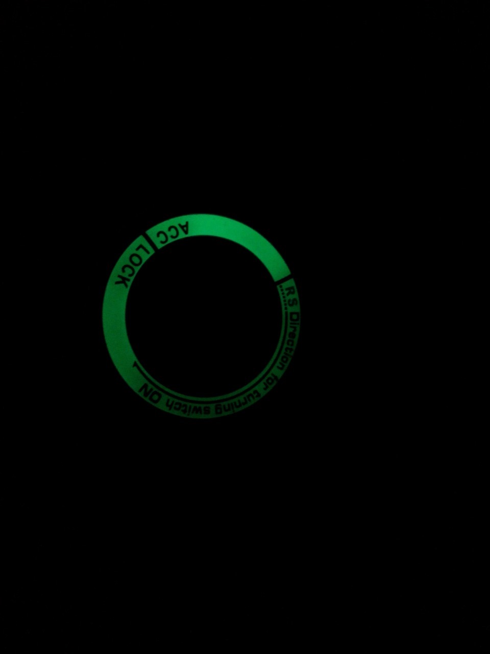 кольцо для подсветки ключа зажигания — Nissan Juke (1G), 1,6 л., 2014 ...