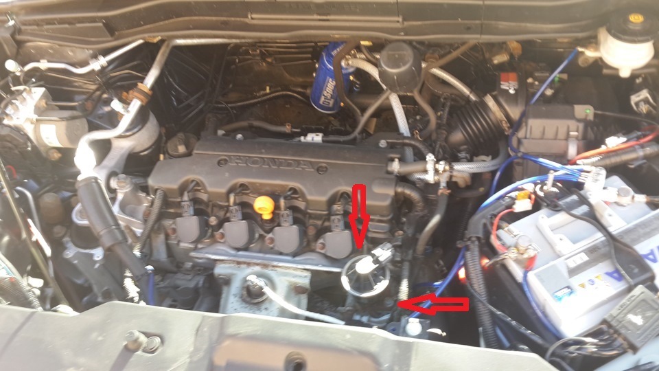 Где находится клапан рса на хонда срв Чистка клапана EGR - Honda CR-V (RE), 2 л, 2008 года своими руками DRIVE2