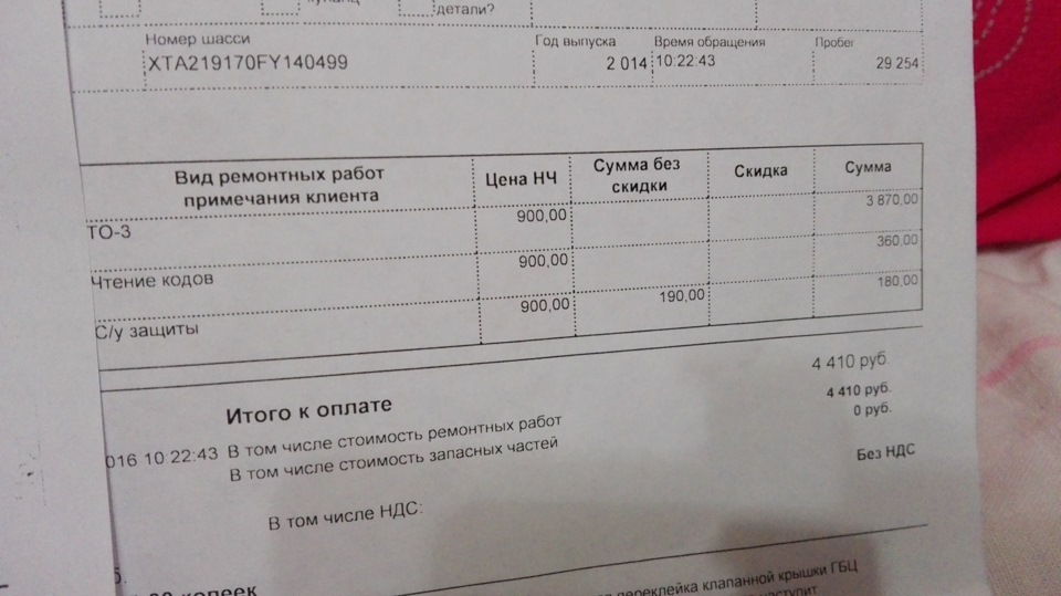 ТО-3 и тест-драйв Весты — Lada Гранта лифтбек, 1,6 л, 2014 года ...