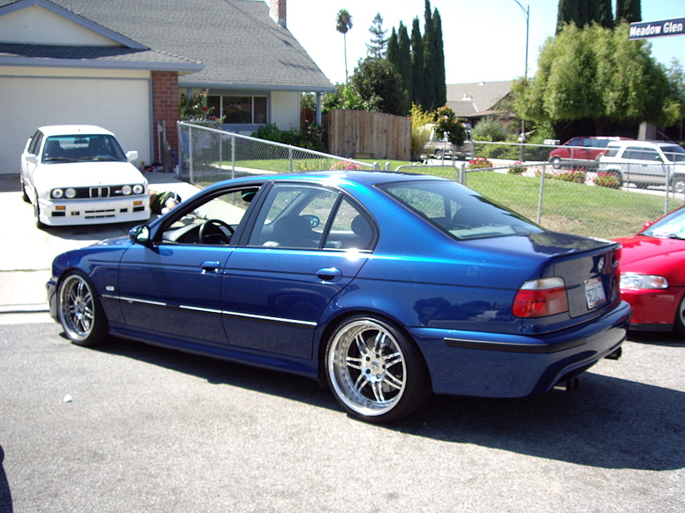 New coat of laguna seca blue.... E39