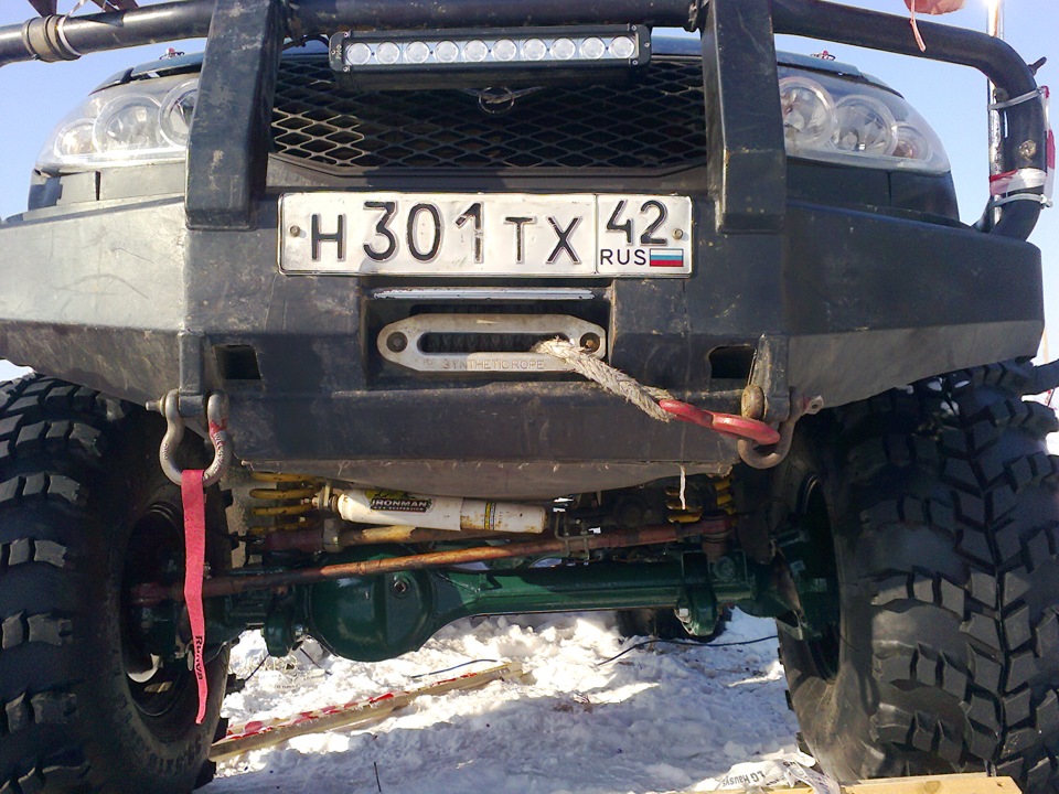 УАЗ ПАТРИОТ С МОСТАМИ ОТ ПАТРОЛА — Lada 21041, 1,6 л, 2012 года ...