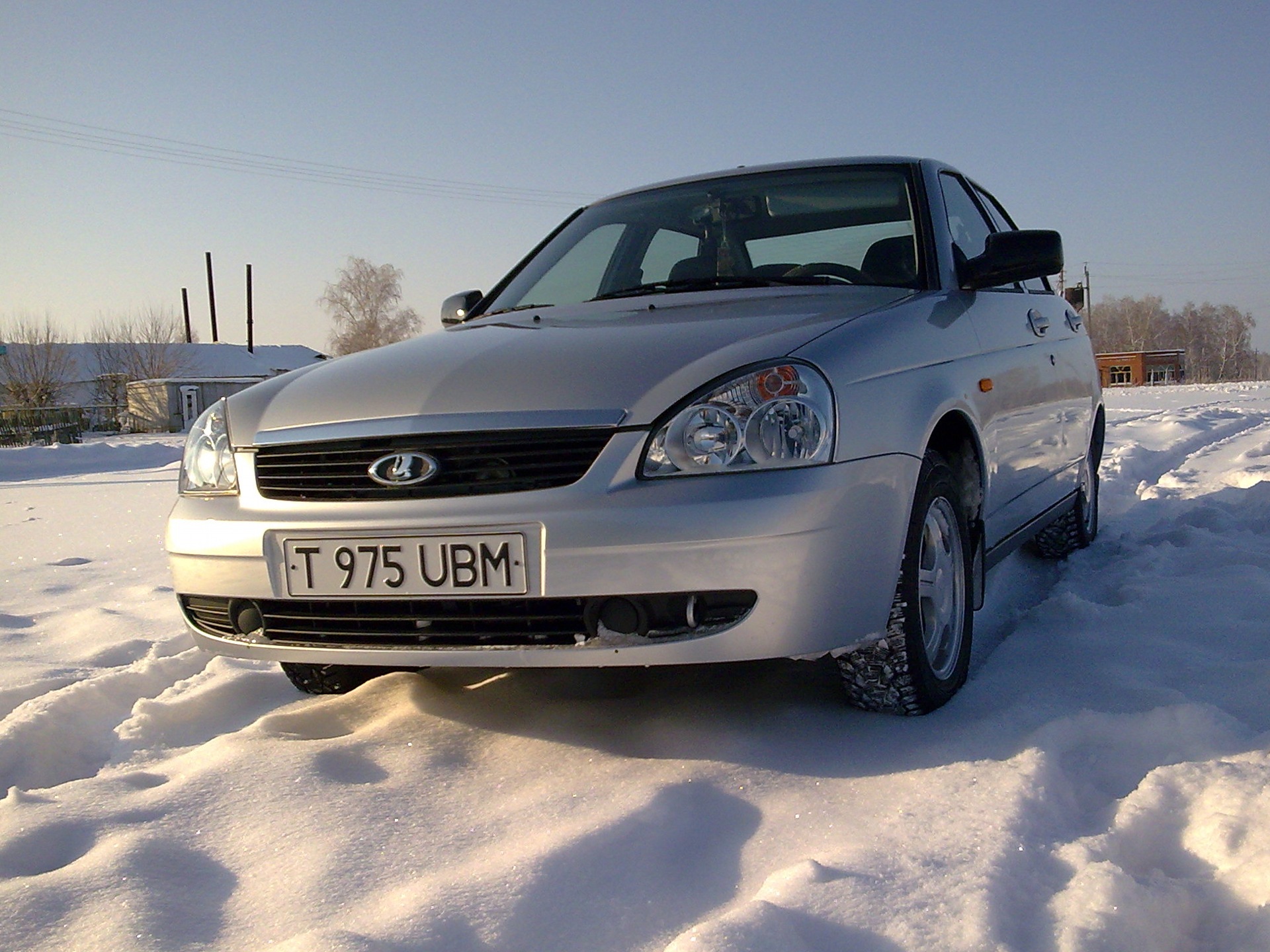 Lada Priora 2 седан Снежка