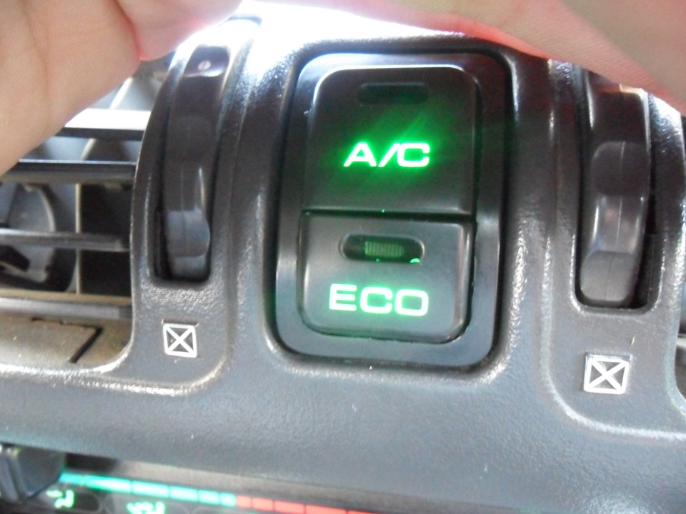 Переходим на светодиоды — кнопка кондиционера, регулятор яркости и ...