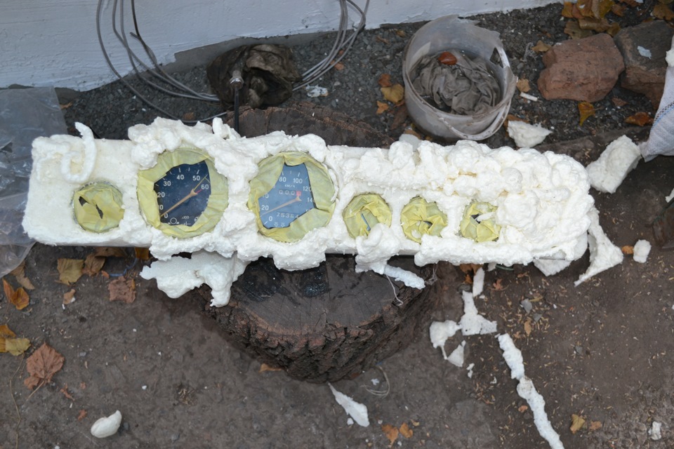 Приборы ВАЗ 2106 и Борода ч. 1 — Москвич 2140, 1,5 л, 1987 года ...