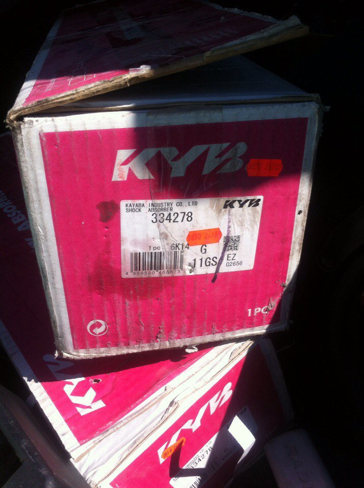 Обмен передней стойки Каяба газ. — DRIVE2