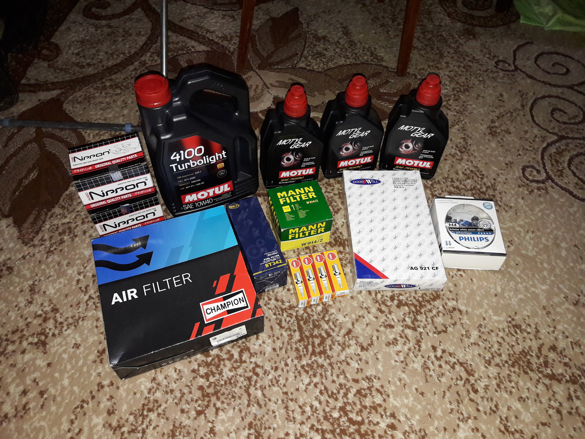 Масло гранта спорт. Расходники Гранта спорт.