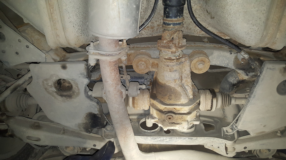 Самостоятельное удаление ржавчины с днища. Начало. — Toyota Mark X ...