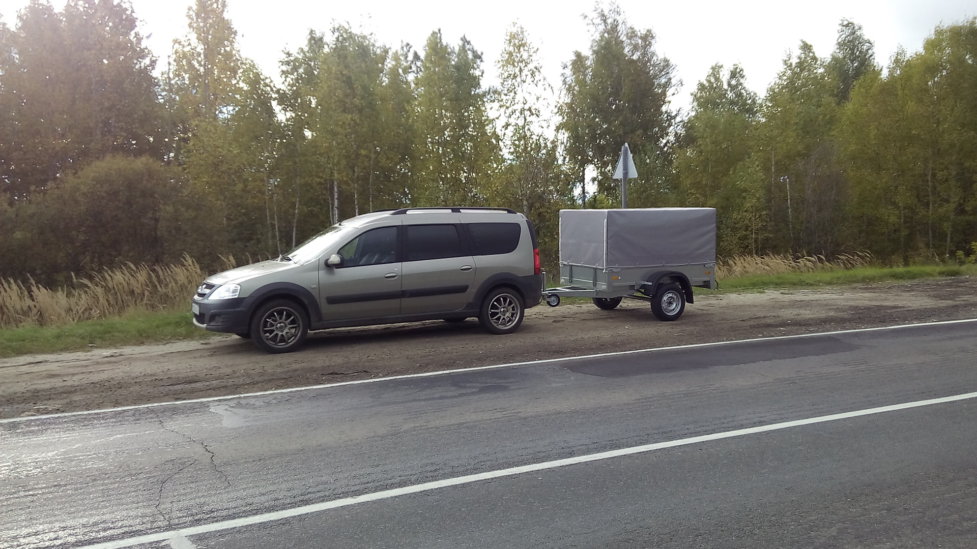 Какой прицеп можно буксировать рено логан