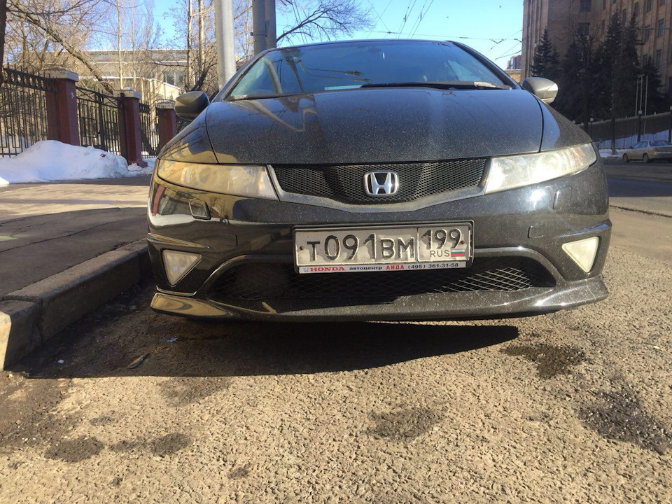 Honda Civic 8 обвес Type r