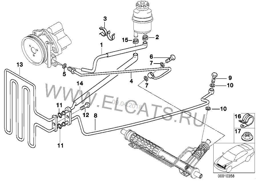 Замена масляного радиатора. Замена патрубка дросельной. — BMW 5 series ...
