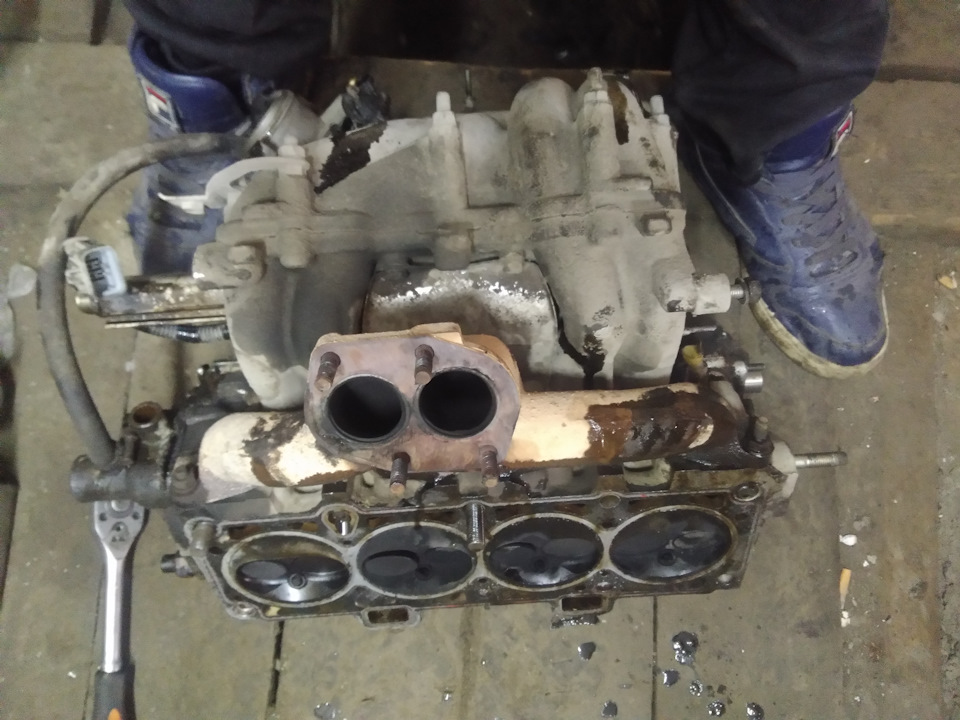 Чистенькие 7ой и 8ой клапаны — Lada 21099