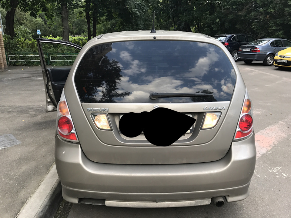 Фонари заднего хода — Suzuki Liana, 1,6 л, 2005 года | тюнинг | DRIVE2