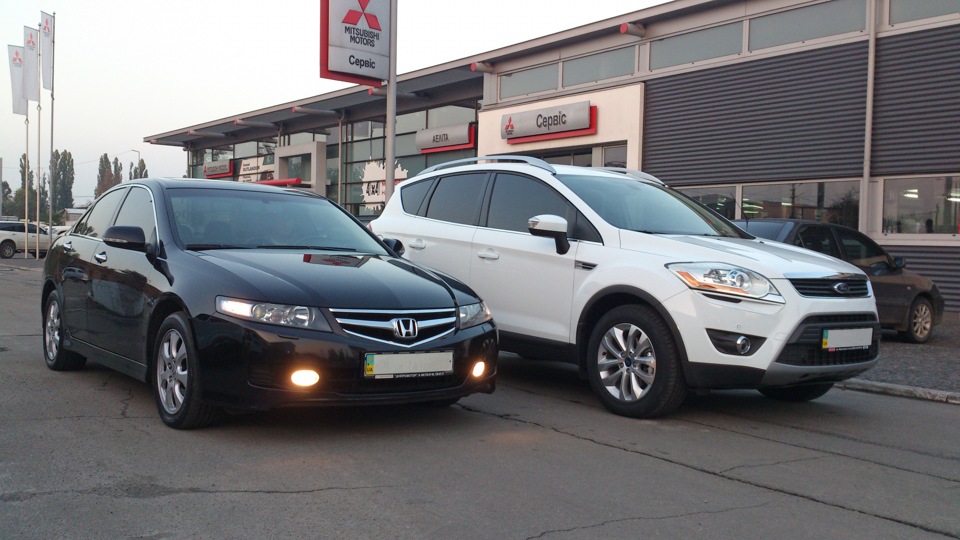 Здравствуй, племя младое, незнакомое! — Ford Kuga (1G), 2,5 л, 2012 ...