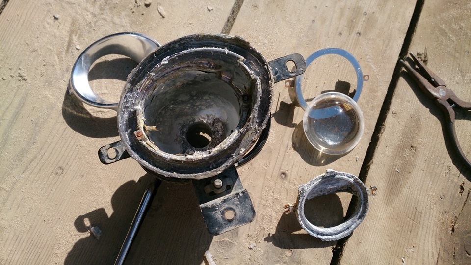 даешь старые линзы в новые туманки… — Hyundai Sonata IV (EF), 2 л, 2006 ...