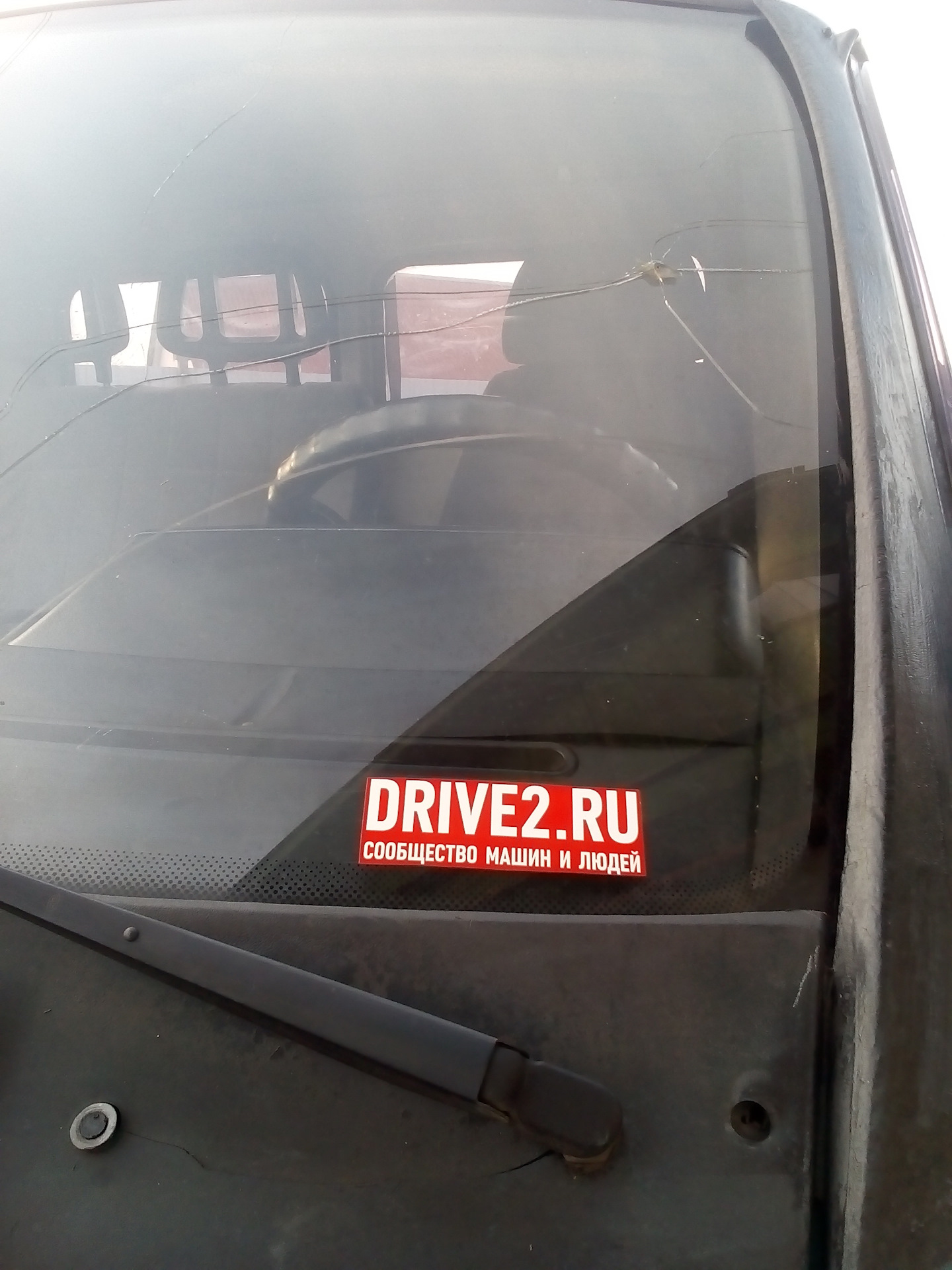 Наклейка Drive2 — ГАЗ Газель, 2,3 л, 1996 года | фотография | DRIVE2