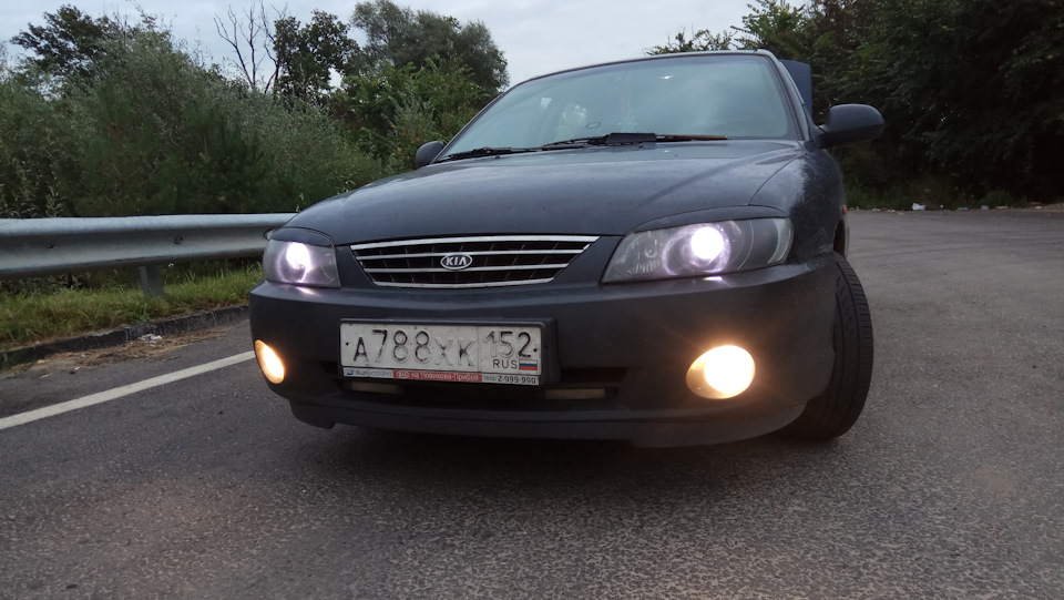 пересвет 3.0 ч.2 — KIA Spectra, 1,6 л., 2007 года | стайлинг | DRIVE2