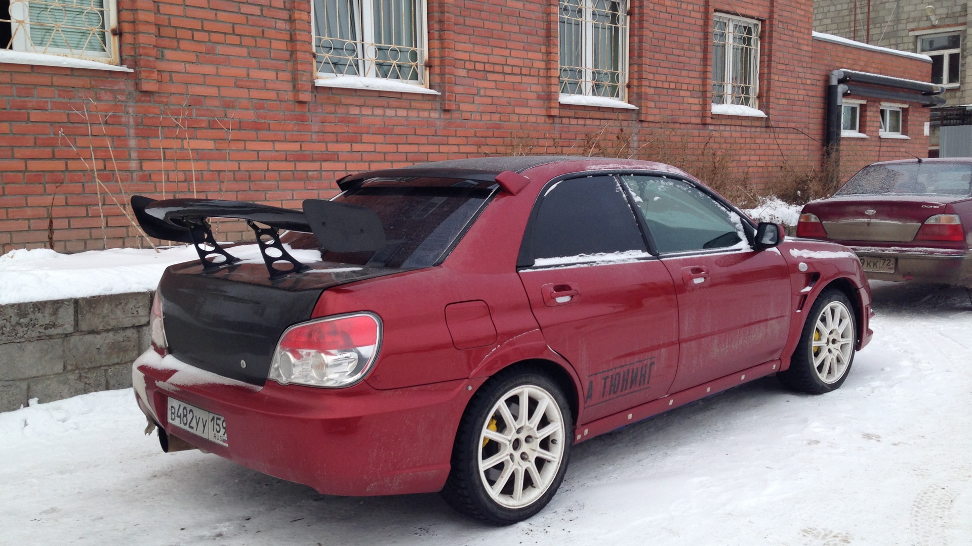 Subaru Impreza WRX STI (GD) 2.5 бензиновый 2006 | Red Alert на DRIVE2