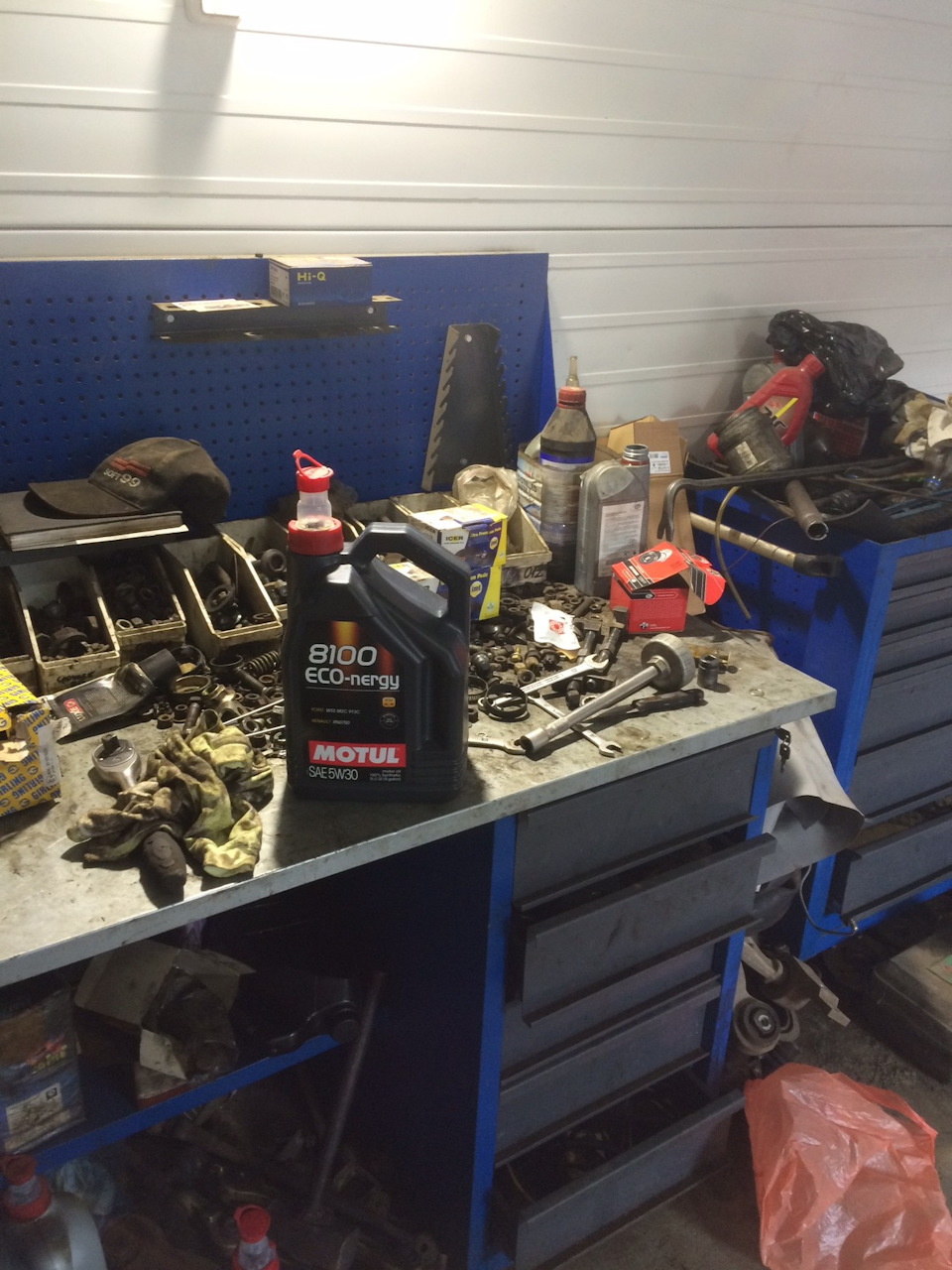 Замена масла ТО (125 000) — Mitsubishi Outlander XL, 2,4 л, 2009 года ...