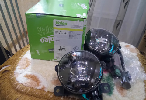 047414 Фара противотуманная VALEO | Запчасти на DRIVE2