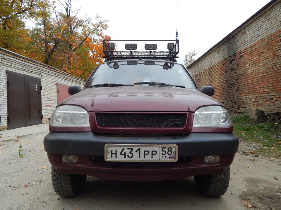 Нива Шевроле 2004 Решетка Радиатора Купить