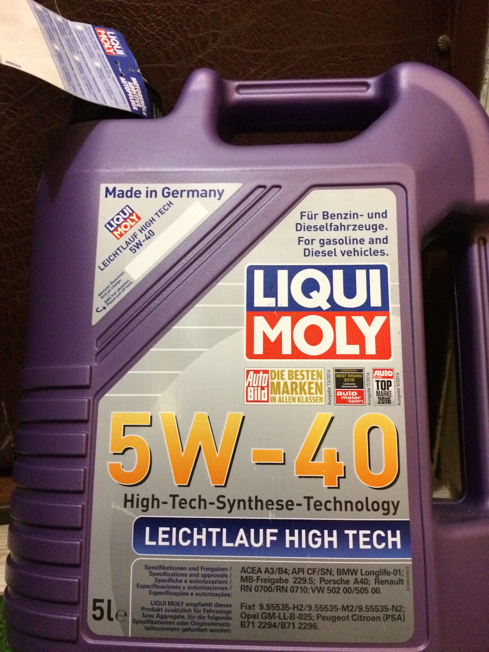 Решил сменить масло!определился на этом!) — MINI Cooper Mk I, 1,6 л ...