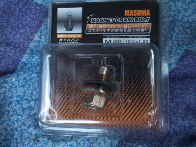 маслосливной болт с магнитом — Toyota Corolla (110), 1,3 л, 1997 года ...