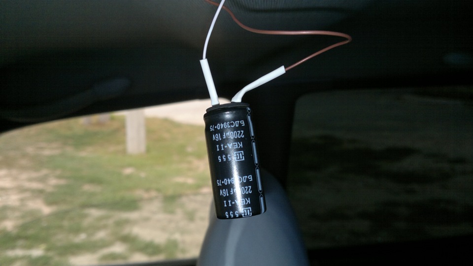 Плавное затухание светильника салона. — Hyundai Accent (2G), 1,6 л ...