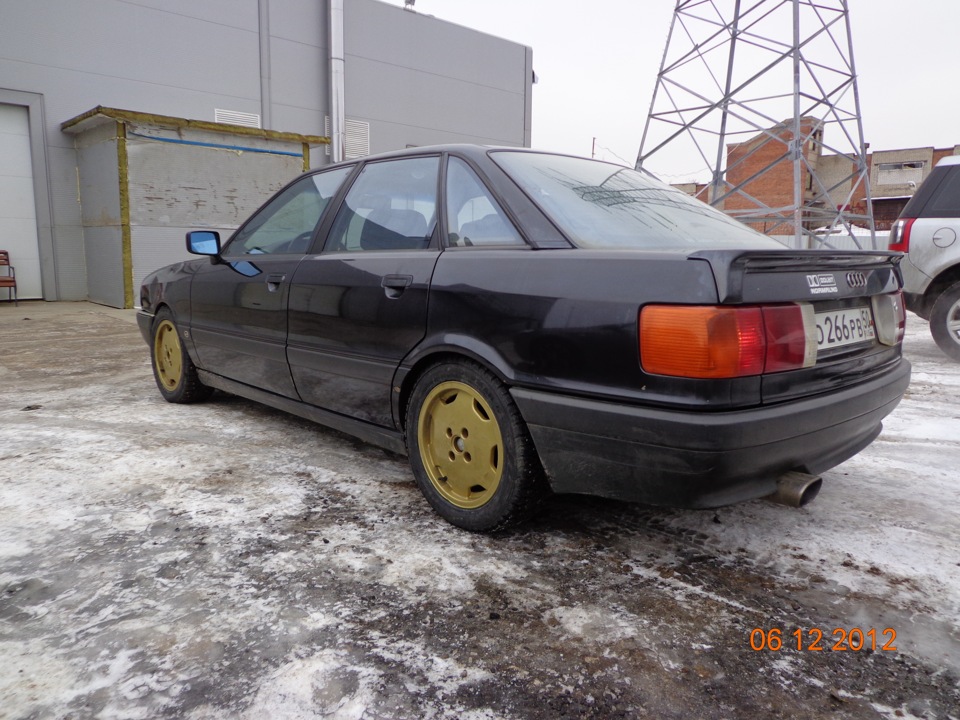 Задние дисковые тормоза Part #2 или я еду домой на машине… — Audi 80 ...