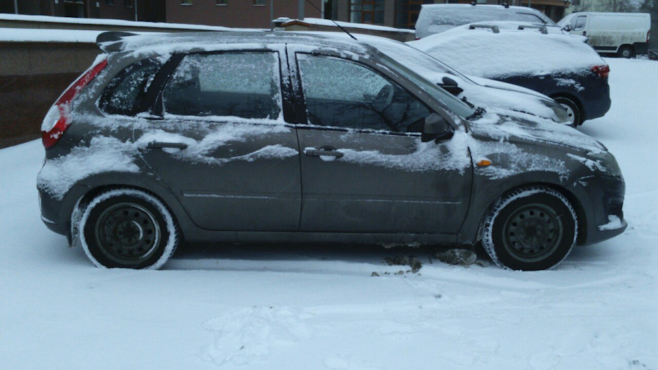 ДеСпортация — 4 — переход на 14-й диаметр колес — Lada Калина 2 Спорт ...