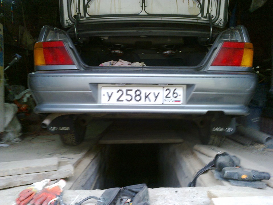 №54.Задние брызгавики. — Lada 2115, 1,5 л, 2005 года | тюнинг | DRIVE2