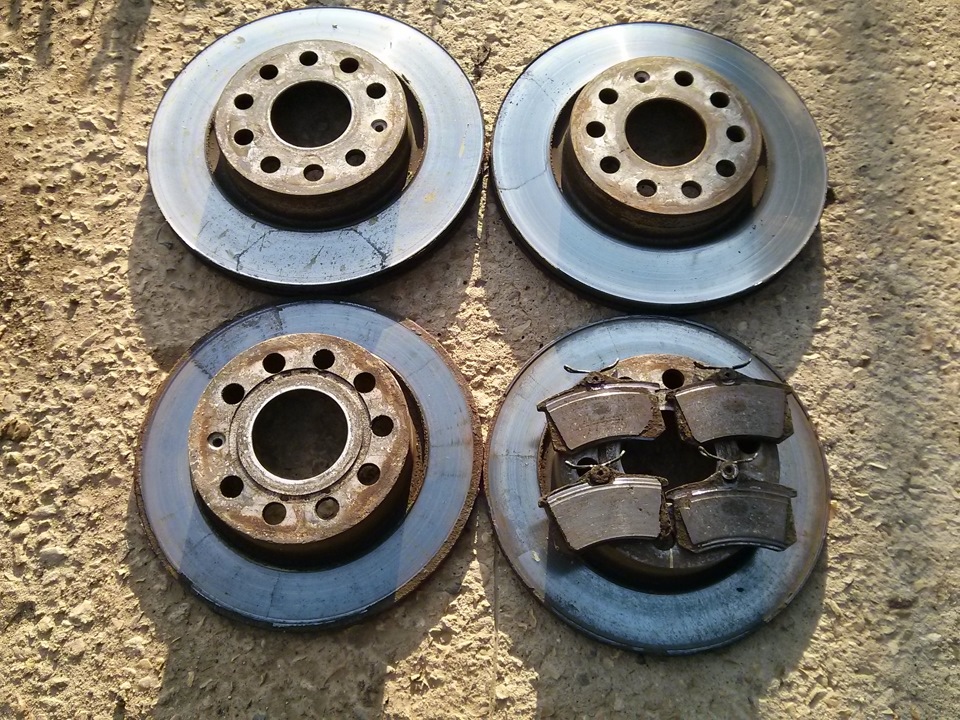 17. ТО-2. Пробег 185000 км. Замена тормозных дисков и колодок по кругу ...