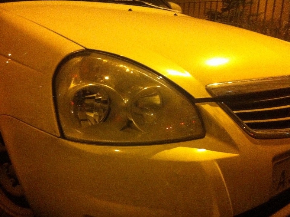 Стук из под капота и фара — Lada Приора седан, 1,6 л, 2013 года ...