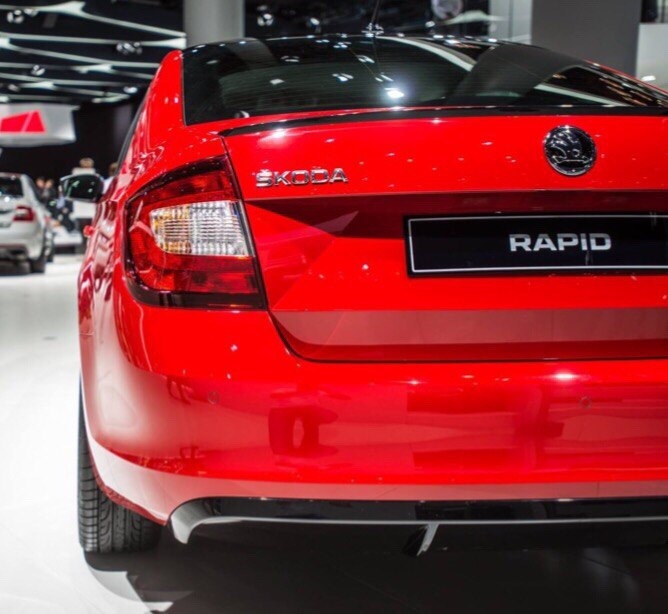 Задний фонарь Skoda Rapid Monte Carlo