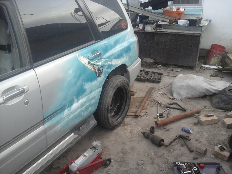 Замена ступичного подшибника и тормозных дисков — Subaru Forester (SF ...