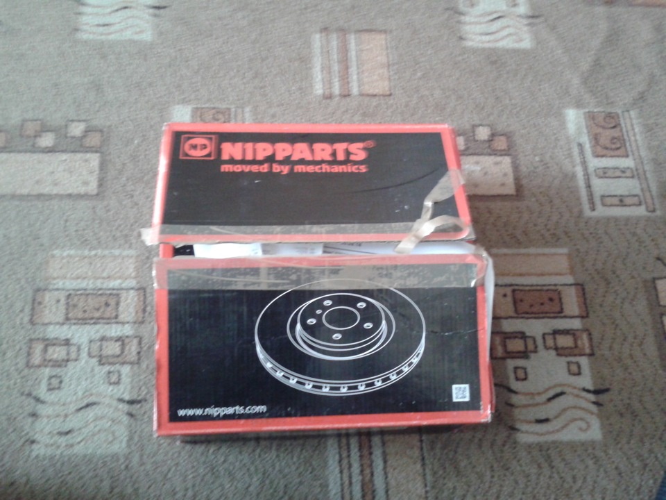 тормозные диски nipparts — Nissan Almera Classic (B10), 1,6 л, 2006 ...