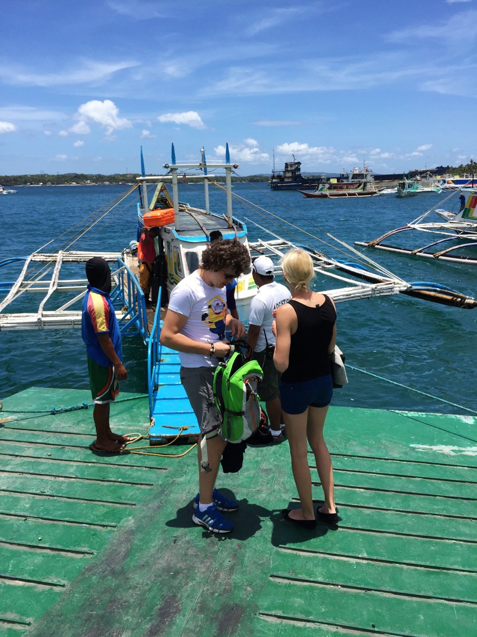 The Philippines nosebridge Boracay  April 2015