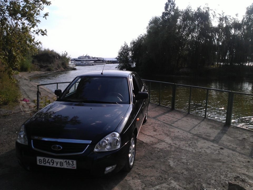 Restyle бампер на Приору — Lada Приора седан, 1,6 л, 2007 года ...