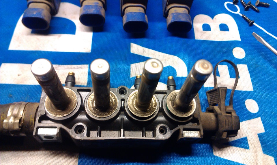 проф-ка газовых форсунок — Daewoo Lanos, 1,5 л., 2002 года | своими ...