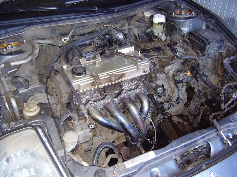 Сборка турбомотора 4G64T Part 1 — Mitsubishi Eclipse (3G), 2,4 л, 2003 ...