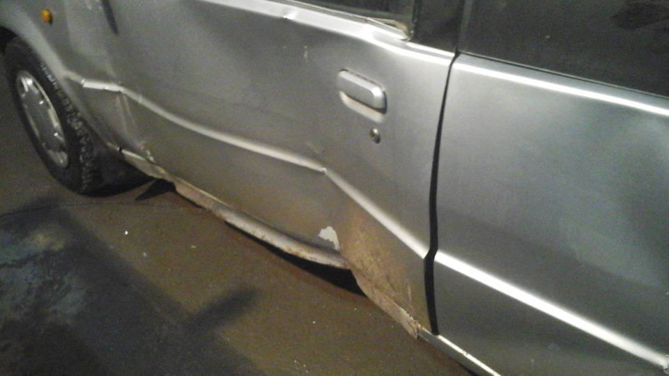 Порог — Nissan Micra (K10), 0,9 л, 1991 года | кузовной ремонт | DRIVE2