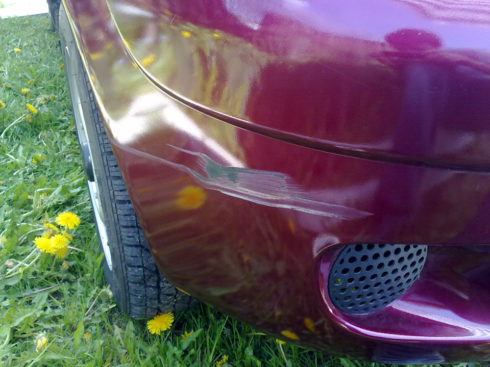 Окраска бампера Daewoo Matiz — DRIVE2