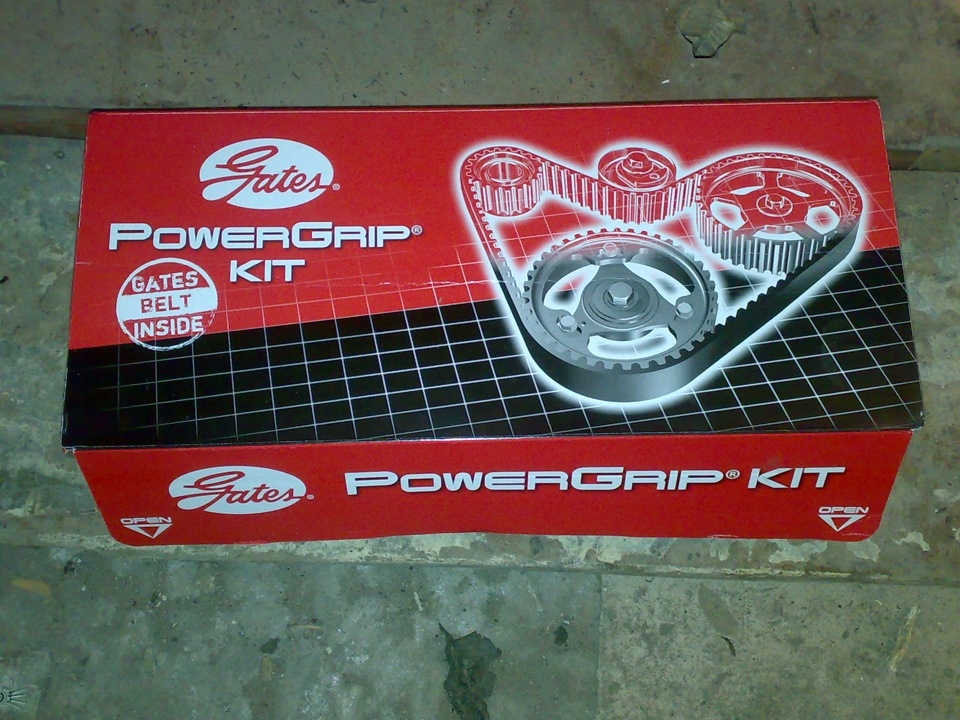 Ремень и ролики ГРМ Gates PowerGrip Kit. — Lada Приора седан, 1,6 л ...