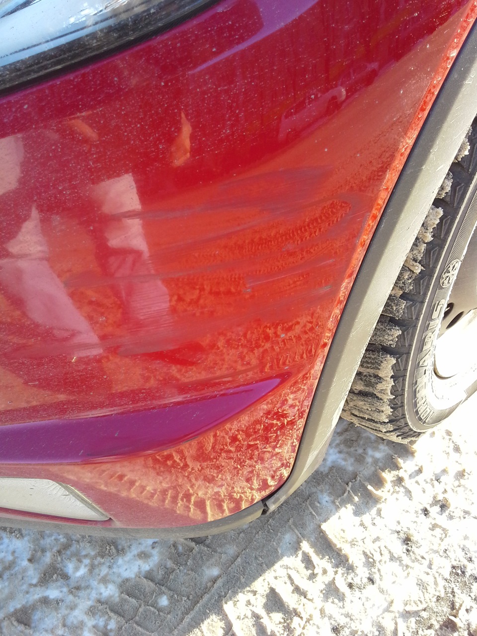 микро-дтп — Honda Civic 5D (8G), 1,8 л, 2008 года | ДТП | DRIVE2